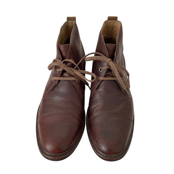 Ugg Glen Chukka Boots Size 10 Mens Brown Leather Lace Up Shoes main image 3
